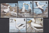 2004 Ascension Island.  SG.889-93  Birdlife international (2nd series) Masked Booby. set 5 values U/M (MNH)