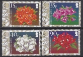 2004 Ascension Island. SG.895-8  Bicentenary of The Royal Horticultural Society. set 4 values U/M (MNH)