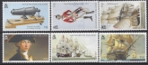 2005 Ascension Island. SG.914-9  Bicentenary of Battle of Trafalgar (1st series). set 6 values U/M (MNH)