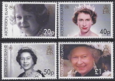 2006 Ascension Island. SG.945-8  80th Birthday of Queen Elizabeth II. set 4 values U/M (MNH)