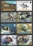 2007 Ascension Island. SG.979-86 50th Anniv. of British Ornitholists Expedition. set 8 values U/M (MNH)
