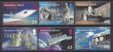 2008  Ascension Island. SG.1004-9  50th anniversary of NASA. set 6 values U/M (MNH)