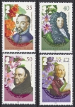 2008 Ascension Island. SG.1016-9 Botanists & Plants named after them. set 4 values U/M (MNH)