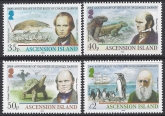 2009 Ascension Island. SG.1056-9 Birth Centenary of Charles Darwin. set 4 values U/M (MNH)