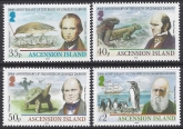 2009 Ascension Island. SG.1056-9 Birth Centenary of Charles Darwin. set 4 values U/M (MNH)