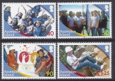 2010 Ascension Island. SG.1069-72 Centenary of Girl Guiding. set 4 values U/M (MNH)