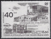 1989 French Antarctic.  SG.255 AIR. 40th Anniv.of Establishment of Antarctic Bases. U/M (MNH)