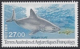 1998  French Antarctic. SG.390 Portbeagle Shark pursuing fish.  U/M (MNH)
