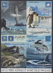2001 French Antarctic.  MS.444 Wildlife on French Antarctic. mini sheet. U/M (MNH)