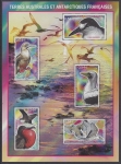 2008 French Antarctic.  MS.611  Sea Birds mini sheet. U/M (MNH)