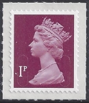 U2920  1p deep crimson 'M12L'   DLR  U/M (MNH)