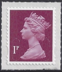U2920  1p deep crimson 'M16L'   DLR  U/M (MNH)