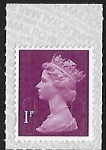 U2920  1p deep crimson 'M17L'  SBP T2   DLR  U/M (MNH)