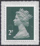 U2921 2p deep green 'M15L '   DLR U/M (MNH)