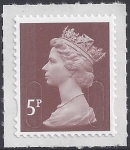 U2922  5p dull red brown  'M15L'   DLR  U/M (MNH)