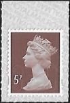 U2922  5p dull red brown  'M17L'   SBP T2   DLR  U/M (MNH)
