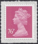 U2927  76p bright rose  'M11L'   DLR   U/M (MNH)