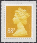 U2931  88p yellow  'MA13'   DLR   U/M (MNH)