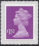 U2946  £1.52  mauve   'M15L'    DLR   U/M (MNH)