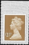 U2958  £2.27 bistre  'M17L'  SBP T2    DLR  U/M  (MNH)