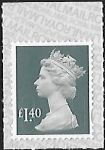 U2941  £1.40 grey-green  'M17L' SBP T2  DLR  U/M (MNH)