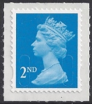 U2975 2nd bright blue CB 'MAIL'   DLR  U/M (MNH)