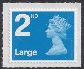 U2977 2nd Large bright blue 2B  'MAIL'   DLR  U/M (MNH)