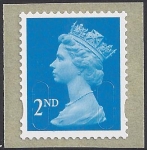 U2980 2nd bright blue CB 'MRIL'   DLR  U/M (MNH)
