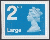 U2988  2nd Large  Bright blue 2B   'FOYAL'   Walsall  U/M (MNH)