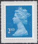 U2995  2nd Bright blue CB 'MA14'  DLR  U/M (MNH)