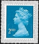 U2995  2nd Bright blue CB 'MA17'  SBP T2  DLR  U/M (MNH)