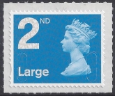 U3000  2nd Large Bright blue 2B  'M16L'  DLR   U/M (MNH)