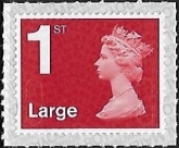 U3003 1st Large Bright scarlet 2B  'M17L'  SBP T2 DLR   U/M (MNH)