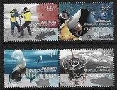 1995 Australian Antarctic Territories  SG180-3  International Polar Year Set of 4 Values U/M (MNH)
