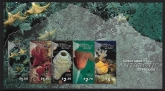 2016 Ross Dependency. MS.165 Creatures of Antarctic Sea Floor.  Mini Sheet U/M (MNH)