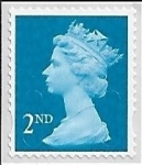 U3010 2nd bright blue MBIL M14L Walsall  u/m (MNH)