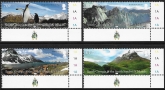 2017 South Georgia SG688-91  Landscapes set 4 values  U/M (MNH)