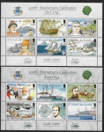 2006 Tristan Da Cunha.  MS849  500th Anniversary of Discovery of Tristan Da Cunha. mini sheets (2) U/M (MNH)