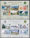 2006 Tristan Da Cunha.  MS865  500th Anniversary of Discovery of Tristan Da Cunha. 2nd series. mini sheets (2) U/M (MNH)