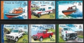 2007  Tristan Da Cunha. SG.872-7  Local Vehicles set 6 values U/M (MNH)