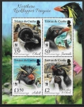 2017 Tristan Da Cunha. SG.MS1213  Northern Rockhopper Penguin WWF. mini sheet U/M (MNH)