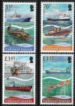 2017 Falkland Islands.  SG.1381-4 30th Anniv. of Falkland Islands Fishery. set of 4 values  U/M (MNH)