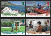 2009 Tristan Da Cunha.  SG.960-3 Mail to Tristan Da Cunha. set 4 values U/M (MNH)