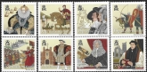 2010  Tristan Da Cunha.  SG.964-71  History of British Isles. (1st series) set 8 values U/M (MNH)