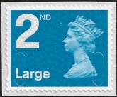 U3031 2nd Large bright blue MBIL  MA11   DLR  U/M (MNH)