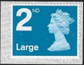 U3031 2nd Large bright blue MBIL  M17L   SBP T2   Walsall  U/M (MNH)