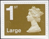 U3035  1st Large Gold  MFIL   MA10   Walsall  U/M (MNH)
