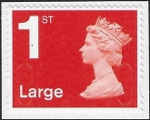 U3037  1st Large vermilion  MFIL  MA12  Walsall  U/M (MNH)