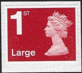 U3039 1st Large bright scarlet MFIL  M16L  SBP  T1  ISP  U/M (MNH)