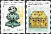 2016  France.  SG.5998-9  130th Anniversary of France-Korea Diplomatic Relations. set 2 values U/M (MNH)